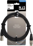 NJS NJS736 - 5m XLR to XLR 5 Pin DMX Cable