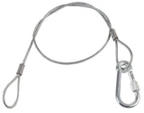 Pulse PLS00461A - Galvanised Wire Safety Bond, 3mm x 600mm - discolighting.co.uk