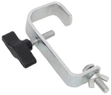 Pulse PLS00552 - 50mm Zinc Hook Clamp - discolighting.co.uk