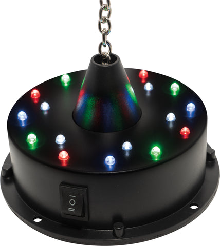 FXLAB G007NJ - Battery Powered LED Mirror Ball Motor With Sound to Light Function