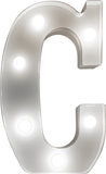 St Helens Home and Garden GH1121C - "C" Battery Operated 3D LED Letter Light