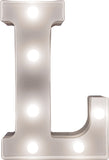St Helens Home and Garden GH1121L - "L" Battery Operated 3D LED Letter Light