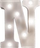 St Helens Home and Garden GH1121N - "N" Battery Operated 3D LED Letter Light